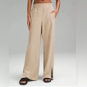 Lululemon stretch woven wide leg pants